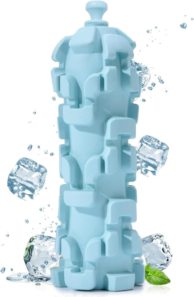 Ice Lolly Dog Toys for Aggressive Chewer, 8 - Hour Cooling Dog Toys for Summer, Water & Milk Freezable Pullze Feeder for Giant Dogs, Long Lasting Cooling Outdoor Camping Accessories