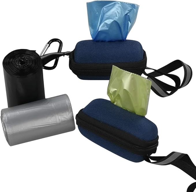 Obstnny 1400 Dog Waste Bags With 1 Free Dispensers, Colored Poop Bags