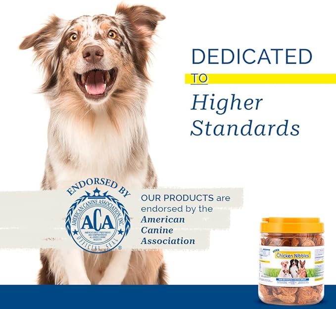 Pet Center Inc. (PCI) Chicken Nibble Dog Treats, 2.25lb. – 100% Real Raw Dehydrated Chicken Breast Bites for Small, Medium & Large Dogs