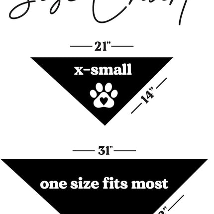 Big Brother Heart Paw Dog Bandana | 100% Cotton Adjustable Triangle | Pregnancy Announcement Photoshoot Prop | New Baby | Made in USA | Matching Family | Black One Size (87) GB