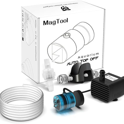 MagTool Aquarium Auto Top Off System, Aquarium ATO LITE with Dual Optical Sensor for Both Reef and Fresh Tanks(Blue)
