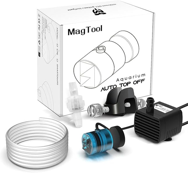 MagTool Aquarium Auto Top Off System, Aquarium ATO LITE with Dual Optical Sensor for Both Reef and Fresh Tanks(Blue)