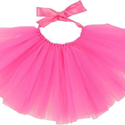 Handcrafted in USA Hotpink Tulle Tutu for Extra Small Dogs