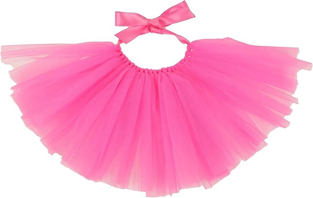 Handcrafted in USA Hotpink Tulle Tutu for Extra Small Dogs