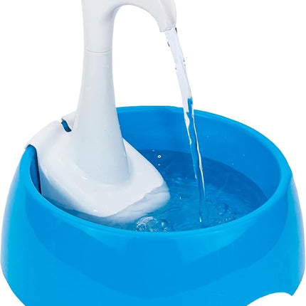 Aqua First Pet Water Fountain – Automatic Water Dispenser for Dogs, Cats, and Small Pets – Indoor Hydration Bowl – 1.2L/42 fl oz – Blue