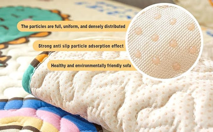 36'' Wide Hexagonal Dog Pen Urine Pad Dog Urine Pad Puppy Pad, [PLAYPEN Not Included!] Reusable Whelping Playpen Crate Reusable Washable Pet Mattress Pads Pet Training Pads, White (JWXQS-011)