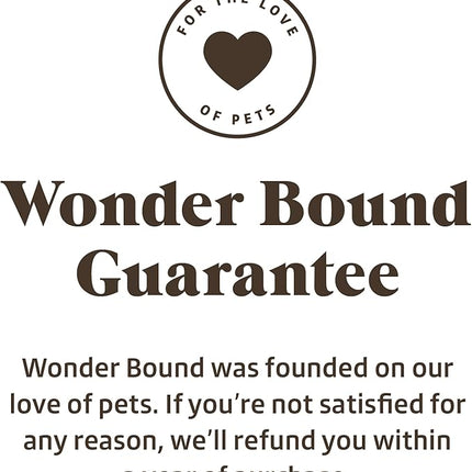 Amazon Brand - Wonder Bound Peanut Butter Flavor Rawhide Free Twists Dog Treats, Long-Lasting, Easily Digestible Dental Health Chews, 55 Count, 12 Ounces (Pack of 2)