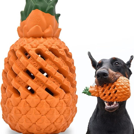 Pineapple Dog Chew Toys - Indestructible Toys for Medium Aggressive Chewers