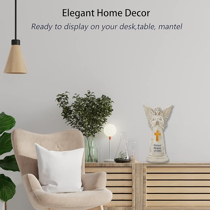 Dog Memorial Gifts for Loss of Dogs - Pet Loss Sympathy Gifts, Dog Passing Away Bereavement Gift, Remembrance Grieving Dogs Angel Figurine Statue for Pet Lover