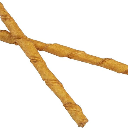 Better Belly Highly Digestible Rawhide Twist Sticks Chews, Treat Your Dog to a Chew with NO Artificial Colors or Flavors 25 Count (Pack of 2)