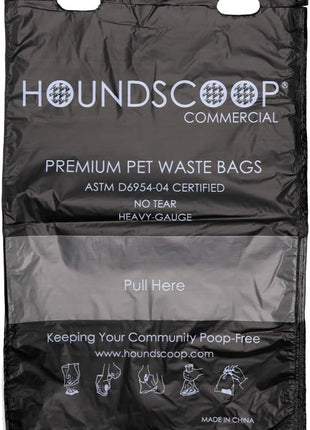Case of 3200 Pull-Strap Header Pet Waste Bags, 32 Header Packs of 100 Bags, Commercial Dog Waste Station Bags HOA, Residential, XL and Strong, Easy Single Pull for Poop Station Dispensers