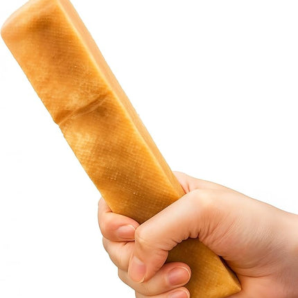 Authentic Himalayan Yak Cheese for Dogs - Jumbo (Pack of 1) - Sourced from Pristine Himalayan Foothill, Rawhide-Free, NO preservatives