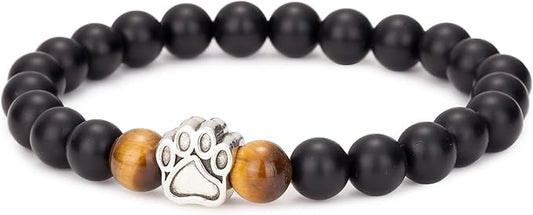 Dog Memorial Gifts - Pet Loss Sympathy Gift, Dog Passing Away Remembrance Bracelet for Men & Women