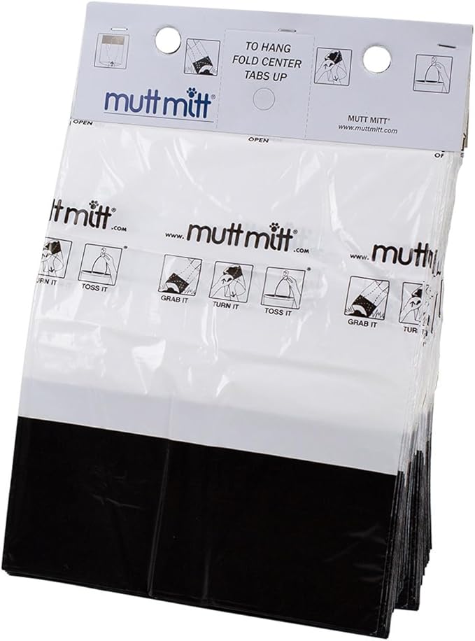 Mutt Mitt® 2-Ply dog waste pick-up bags Dispense-A-Mitt™ - 200 Dog Waste Bags in a wall mountable box.