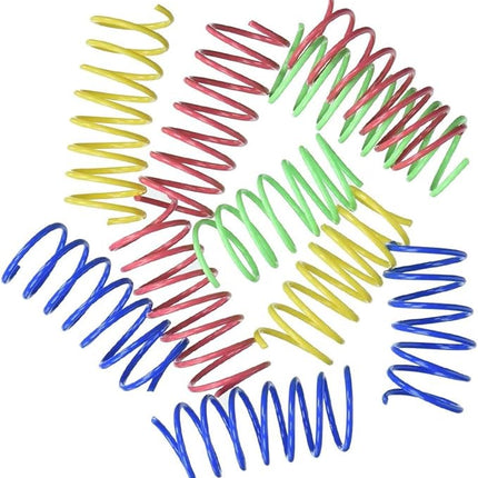 Ethical Pet Spot Colorful Springs, Wide, 10 Pack, Cat Toys