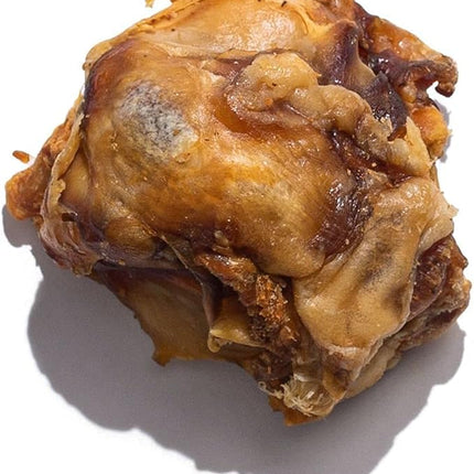 Jack&Pup Beef Bones, Knee Cap for Dogs, Long Lasting Natural Dog Bones, Beef Bone Knee Caps for Large Dogs. (10 Pack)