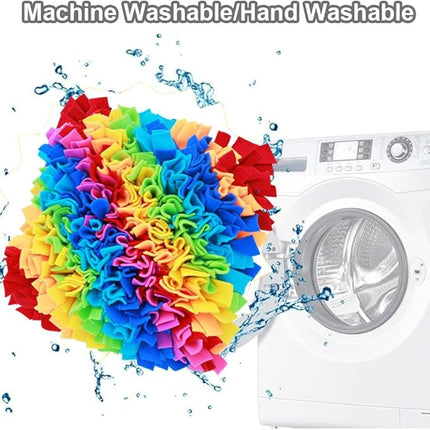 Snuffle Mat for Dogs - Dog Feeding Mat, Nosework Training Mats for Foraging Instinct, Enrichment Toys for Small/Medium/Large Dogs