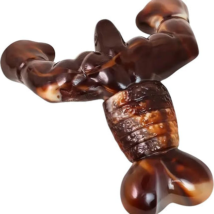 Dog Chew Toys for Aggressive Chewers Almost Indestructible Dog Toys,Bacon Flavor,Tough Dog Bone Toys for Medium/Large Breed Dogs,Best Chew Toys to Keep Them Busy