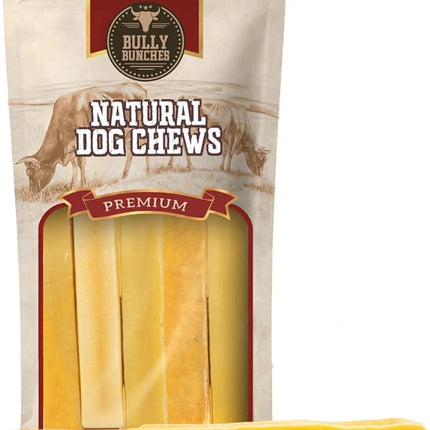 Bully Bunches Small Authentic Yak Cheese Himalayan Chews for Small Dogs & Puppies - All Natural Dog Treat Dental Chews, Made with Real Yak Milk for Teething - Lactose & Rawhide Free (6 Pk)