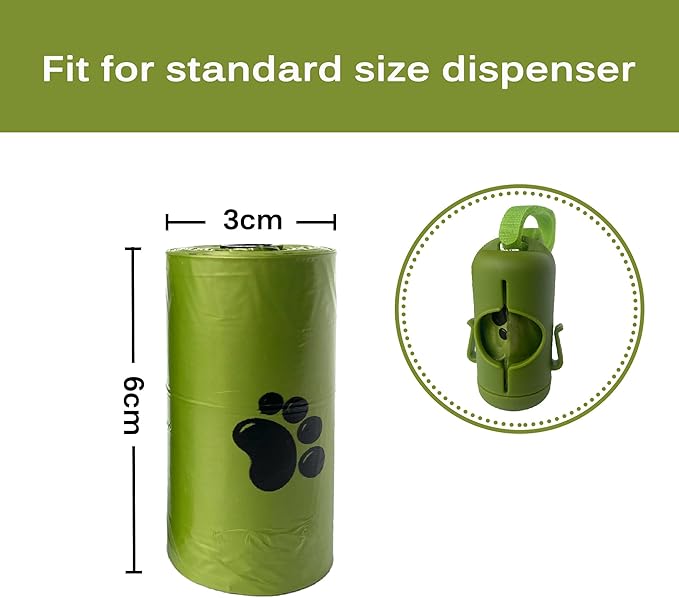 Extra Large Dog Poop Bags, XL Pooper Scooper Bag, 13.8 x 12 Inch, 100% Leak Proof Dog Poop Bags Rolls, 270 Count