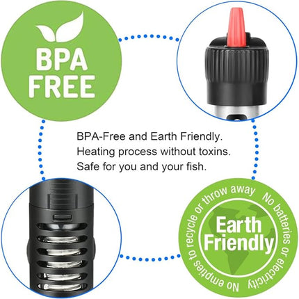 Submersible 50W Aquarium Heater Adjustable Fish Tank Heater 50 Watt