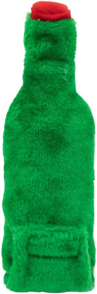 ZippyPaws Happy Hour Crusherz - Zippy Paws Dog Toy for Large and Small Dogs, Crinkle Dog Toy with No Stuffing, Squeaky Dog Toy Pack of 1, Lager