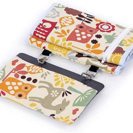 Bird Nest Snuggle Hut,Parrot Habitat Cave Hanging Tent for Small Medium Parrots Budgies Eclectus Parakeet Cockatiels Lovebird African Grey (Yellow Owl, S)