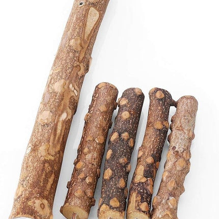 Bird Perch Nature Wood Stand for 3-4pcs Small Medium Parrots (M)