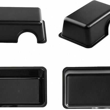 Hypeety Reptile Hide Box, Small Animal Hideaway, Hides with Texture Help Peeling, for Snakes, Lizards, Leopard Gecko (S & M)