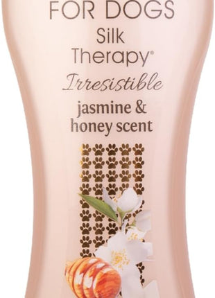 BioSilk for Dogs Silk Therapy Irresistible 2-in-1 Shampoo and Conditioner, Scented, Jasmine and Honey Scent, Paraben Free, Made in The USA, 12 Fl Ounces