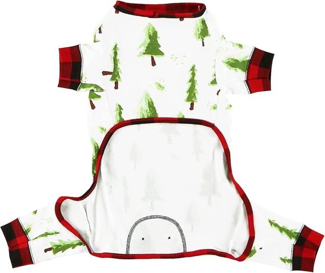 LazyOne Flapjacks, One-Piece Dog Sweater, Matching Family Pajamas for Dogs, Moosletoe, Holiday, Moose (Large)