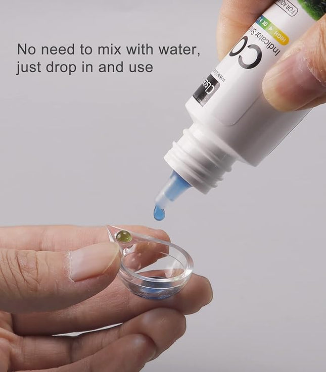 CO2 Indicator Solution Drop Checker Solution for Aquarium 60ml