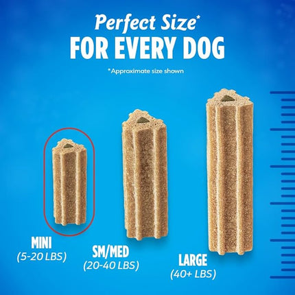 Dentalife ActivFresh Dog Chews for Mini and Small Dogs 5-20 lbs., Dental Chews to Freshen Breath, Chicken Flavor, 16.9 oz., 56 Chews - 56 ct. Pouch (Pack of 2)