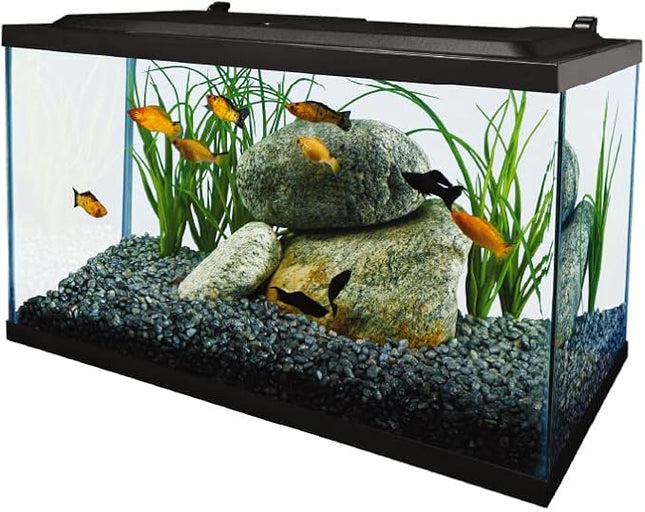 Tetra Aquarium, 10 Gallon, Complete Tropical Fish Tank Kit with LED Lighting for Freshwater Fish