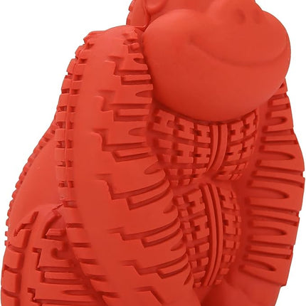 Arm & Hammer for Pets Super Treadz Mini Gorilla Dental Chew Toy for Dogs | Dog Dental Chew Toys Reduce Plaque & Tartar Buildup Without Brushing | for Dogs up to 25 Lbs, Small (1 Count)