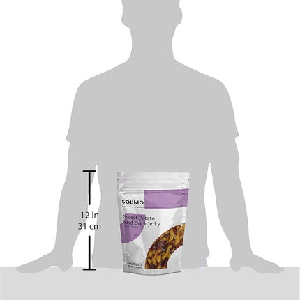 Amazon Brand - Solimo Sweet Potato & Duck Jerky Dog Treats, 2 pounds