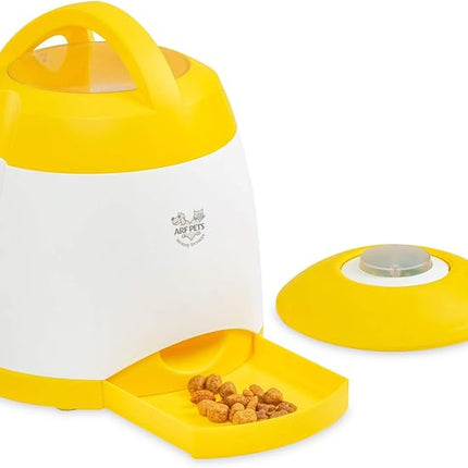 Arf Pets Dog Treat Dispenser with Remote Button – Dog Memory Training Activity Toy – Treat While Train, Promotes Exercise by Rewards, Improves Memory & Positive Training for A Healthier & Happier Pet