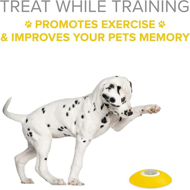 Arf Pets Dog Treat Dispenser with Remote Button – Dog Memory Training Activity Toy – Treat While Train, Promotes Exercise by Rewards, Improves Memory & Positive Training for A Healthier & Happier Pet