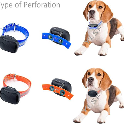 Dog Collar Strap for Most of Electronic Training Shock Collar Receivers-Adjustable Durable Waterproof Odorless 3/4 Inch Collar Replacement for Barking Fence-Pet TPU Collar Strap
