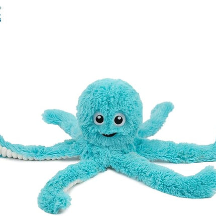 Best Pet Supplies Interactive Squeaky Dog Chew Toy, Ideal Dog Toys for Chewers, Small, Medium & Large Dogs, and Fetch Lovers - Octomutant (Fuchsia, Purple, Turquoise), Large