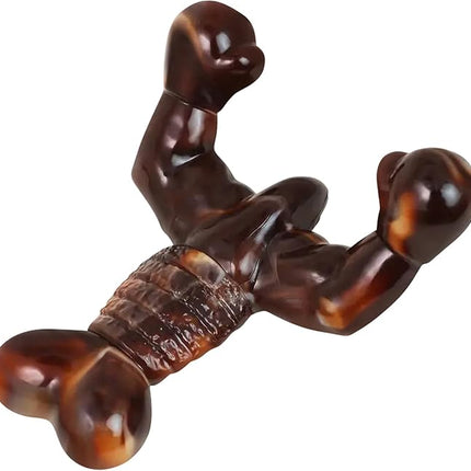 Dog Chew Toys for Aggressive Chewers Almost Indestructible Dog Toys,Bacon Flavor,Tough Dog Bone Toys for Medium/Large Breed Dogs,Best Chew Toys to Keep Them Busy