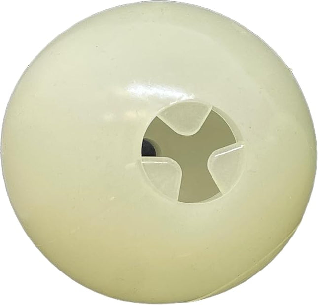 SodaPup Glow Ball – Durable Dog Treat Dispenser & Chew Toy Made in USA from Non-Toxic, Pet Safe, Food Safe Natural Rubber for Mental Stimulation, Problem Chewing, Calming Nerves & More