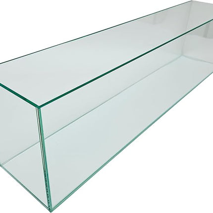 Lifegard Aquatics Bookshelf Aquarium – 22 Gallon Clear Glass Fish Tank with 8mm Thick Glass – for Freshwater/Marine, Leak-Proof, Home/Office Decor