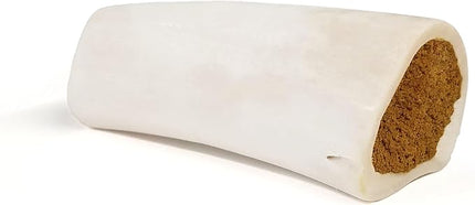 Cadet Stuffed Shin Bone, Long-Lasting Dog Chew Bones for Aggressive Chewers, High Protein Filled Bone Dental Chew for Dogs, Peanut Butter Flavor Filling, 5-6" for Large Dogs