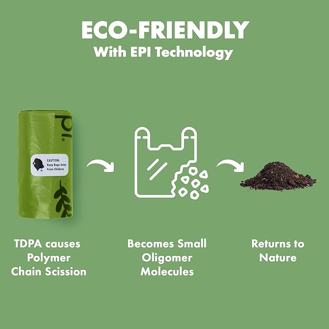 GORILLA SUPPLY Dog Poop Waste Bags with Dispenser and Leash Tie, 9" x 13", Green, 1000 Count