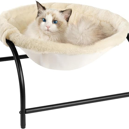 Cat Bed Dog Perch Pet Hammock Bed Pet Sleeping Cat Supplies Pet Supplies Whole Wash Stable, Detachable, Breathable, Easy Assembly Indoors Outdoors, 16.9 in x 16.9 in x 9.5 in
