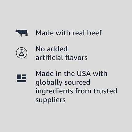 Amazon Basics Chopped Ground Dinner Wet Dog Food Variety Pack, Filet Mignon Flavor and with Beef, Made with Natural Ingredients, 13.2oz Cans (Pack of 12)