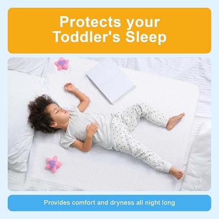 GREEN LIFESTYLE Washable Underpads - Large Bed Pads for use as Incontinence Bed Pads, Reusable Pet Pads, Great for Dogs, Cats, Bunny, Seniors Bed Pad (Pack of 2 - 41x41)