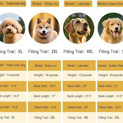 Hooded Pet Small Dog Raincoat,Dog Rain Coats for Small to Medium Sized, Pet Raincoat Apparel Poncho Waterproof Dogs Clothes Waterproof Dog Coat Dog,Raincoats Jacket (3XL,Yellow)