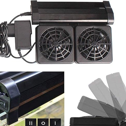 Aquarium Chillers Aquarium Fan Fish Tank Cooling Fan Marine 2 Fan